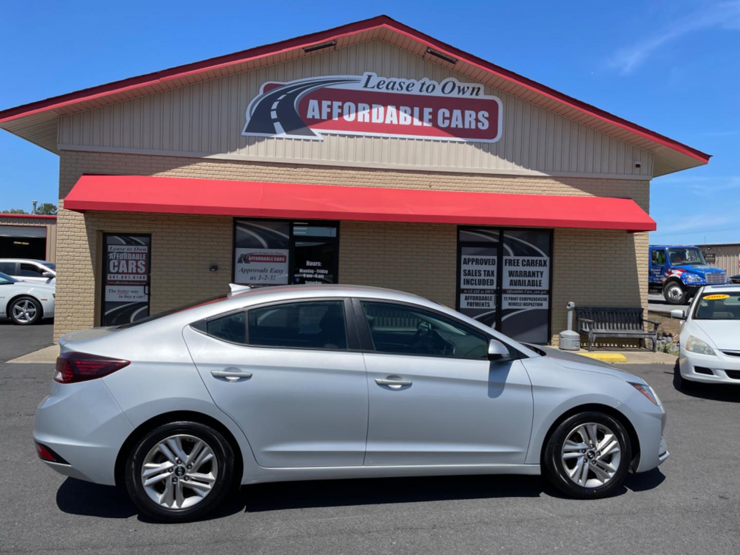 2020 Silver Hyundai Elantra (5NPD84LF6LH) with an 4-Cyl, 2.0 Liter engine, Automatic, IVT transmission, located at 8008 Warden Rd, Sherwood, AR, 72120, (501) 801-6100, 34.830078, -92.186684 - Photo#0